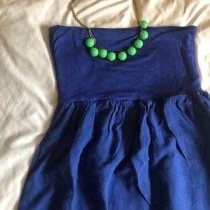 fab'rik Cobalt Blue Maxi Dress